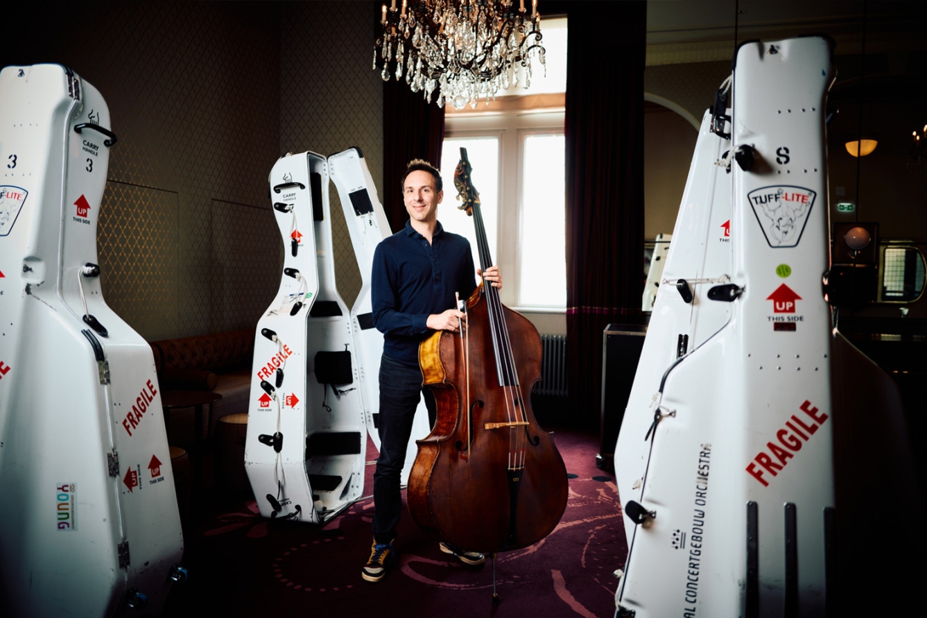 Contrabassist Olivier Thiery: ‘Als er geen basis is, kan er ook geen top zijn’